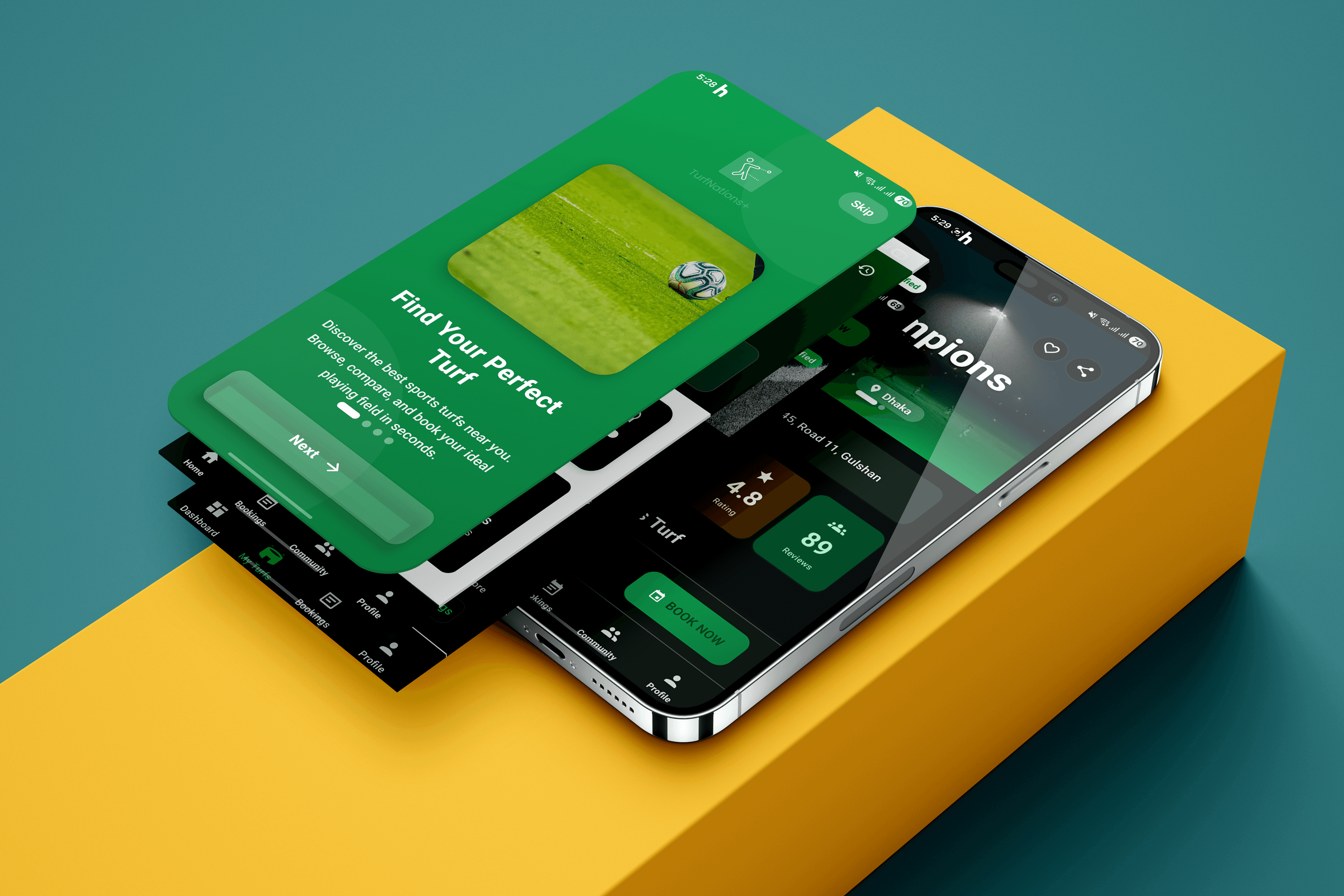 TurfNation mobile app